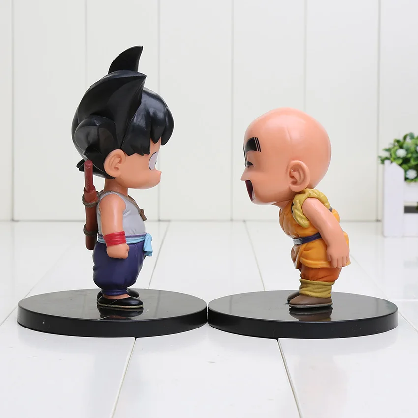 12-15,5 см японский аниме Dragon Ball Z Son Goku Krillin Супер Saiyan ПВХ экшн детские игрушки-персонажи DBZ Goku Krilin фигурки