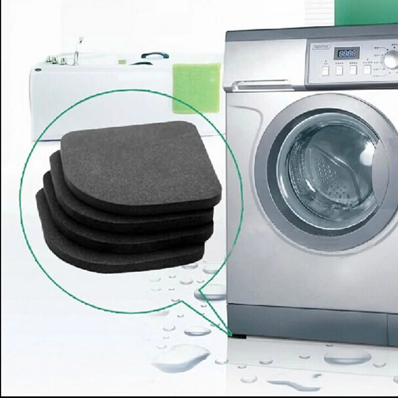 

4 pcs Multifunctional Anti Vibration Mat For Refrigerator Washing Machine Pads