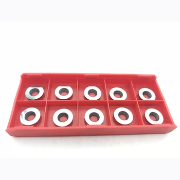 

10pcs High Accuracy Carbide Inserts 5/8 Inch Round Blades CNC Lathe Cutters for Wood Turning Tools 16mmx3mm