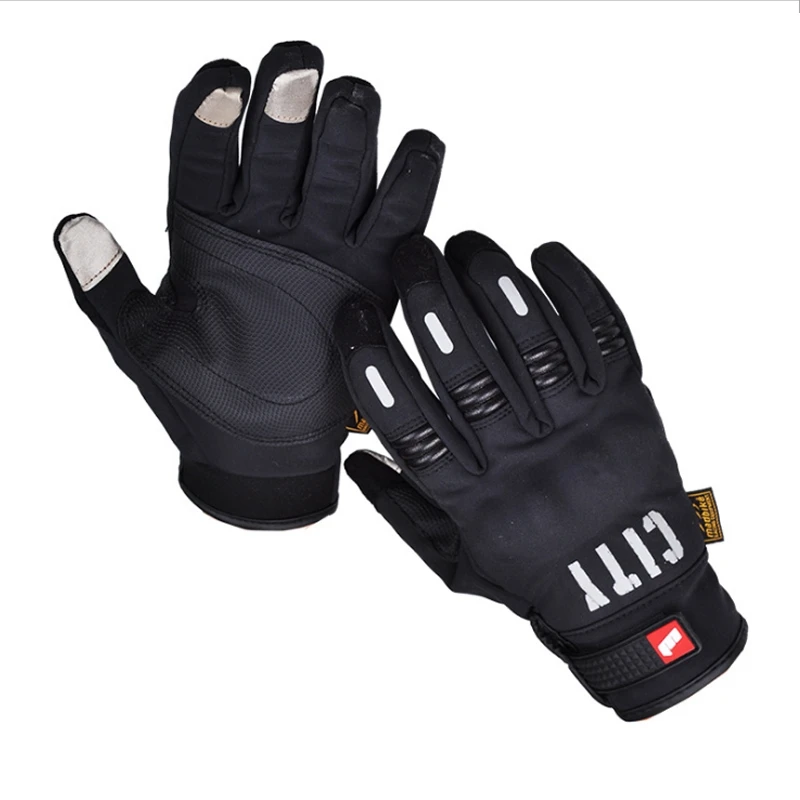 Зимние спортивные ветрозащитные водонепроницаемые лыжные перчатки, теплые перчатки для верховой езды, Мотоциклетные Перчатки