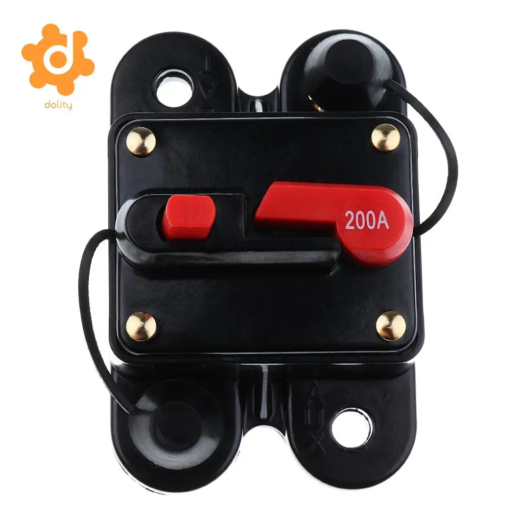 Dolity 50A/150A/200A/250A автомобильный встроенный ручной сброс автоматический Выключатель