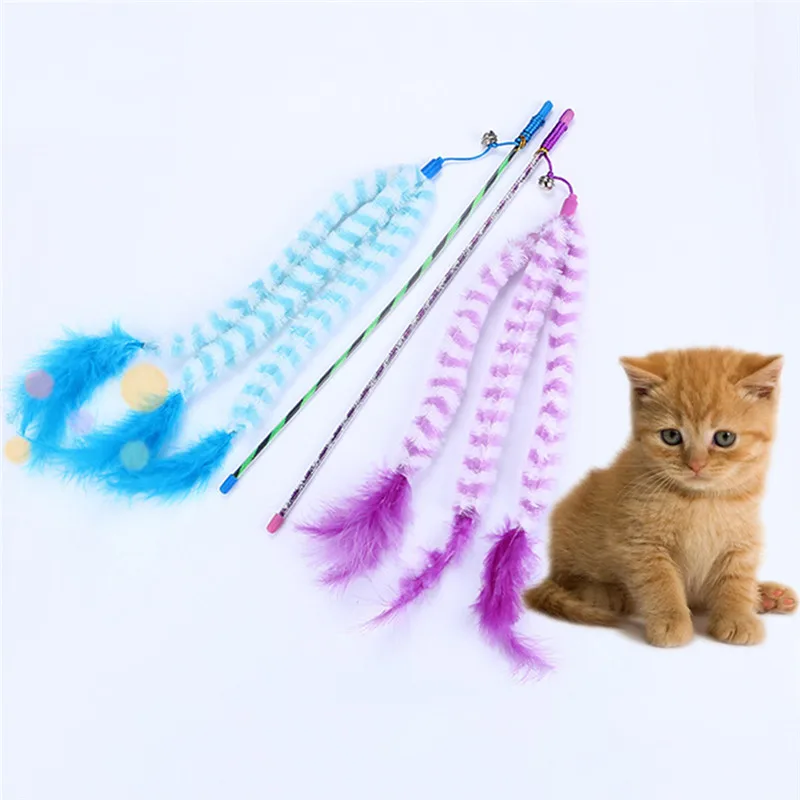 

Funny Cat Toys Plush Bar Tease Cat Rod Pet Toys Pet Supplies