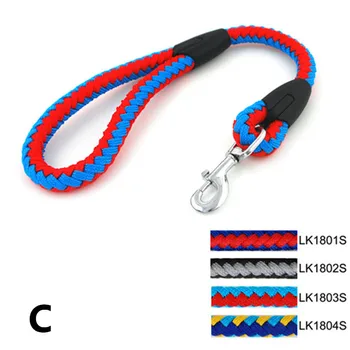 

S/M/L Short Leash Keep Pets Close To You Traction Rope Traction Dog Chain Dog Lead Dog Leashes Pet Traction Rope Chain Harness