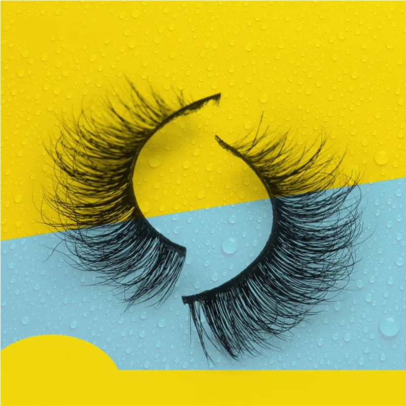 

10pcs Makeup 3D Mink Eyelashes Set Handmade False Eyelash Eye Lashes Extension Wispy Messy Long Thick Natural Soft
