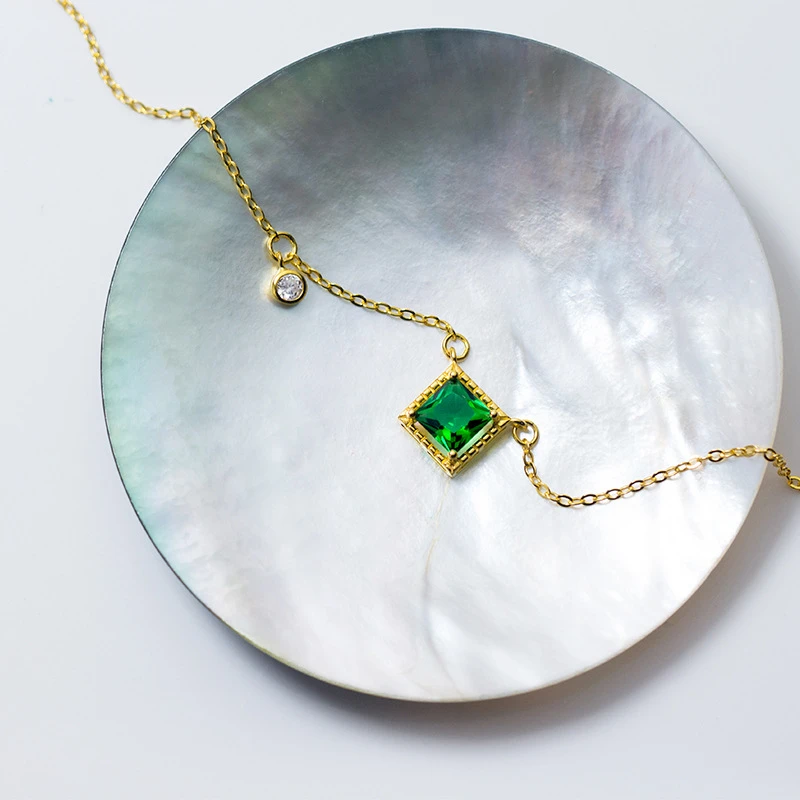 

Pendants Gold Chain Necklace 925 Silver Kolye Charm Minimalism Vintage Boho Bijoux Femme Collier Necklace Women Jewelry Collane