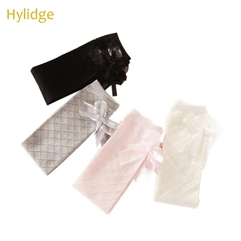 

Hylidge Spring Autumn Cute Bow Children's Socks Diamond Grid Kids Stockings Cotton Over Knee Socks for Girls Casual Socks