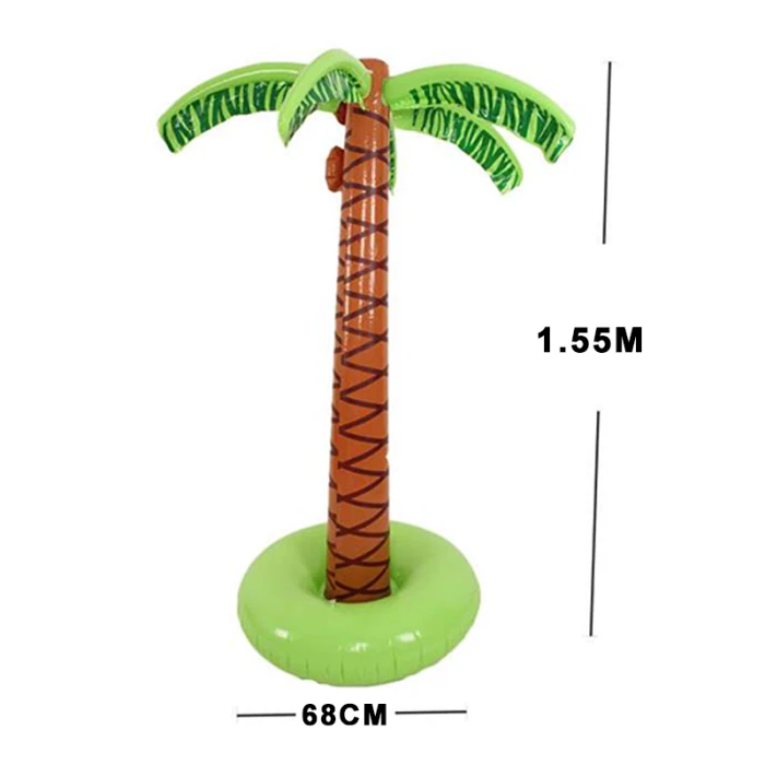 Газон воды спринклер надувные забавная игрушка кокосовое дерево украшения для наружные вечерние FJ88
