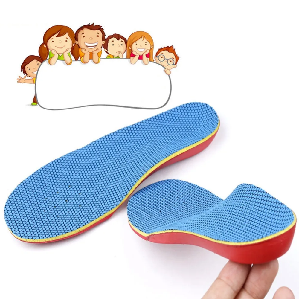 Ортопедическая поддержка для стопы вкладыши в обувь Pad облегчение боли для детей