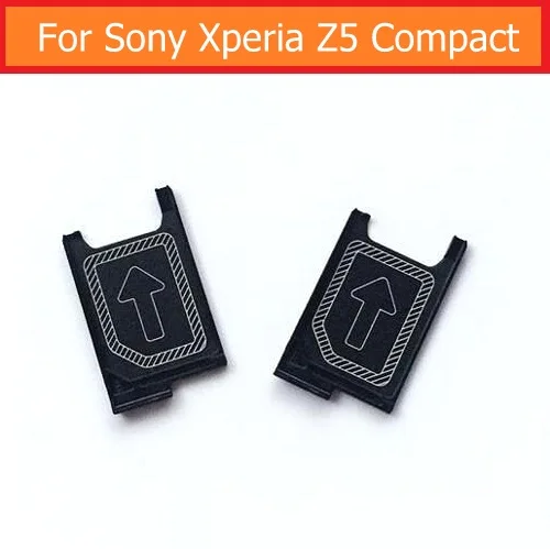 Подлинная sim-карта адаптер лотка для sony Xperia Z5 Compact E5823 E5803 лоток со слотом для сим-карты для sony Z5 Compact sim-карта лоток держатель