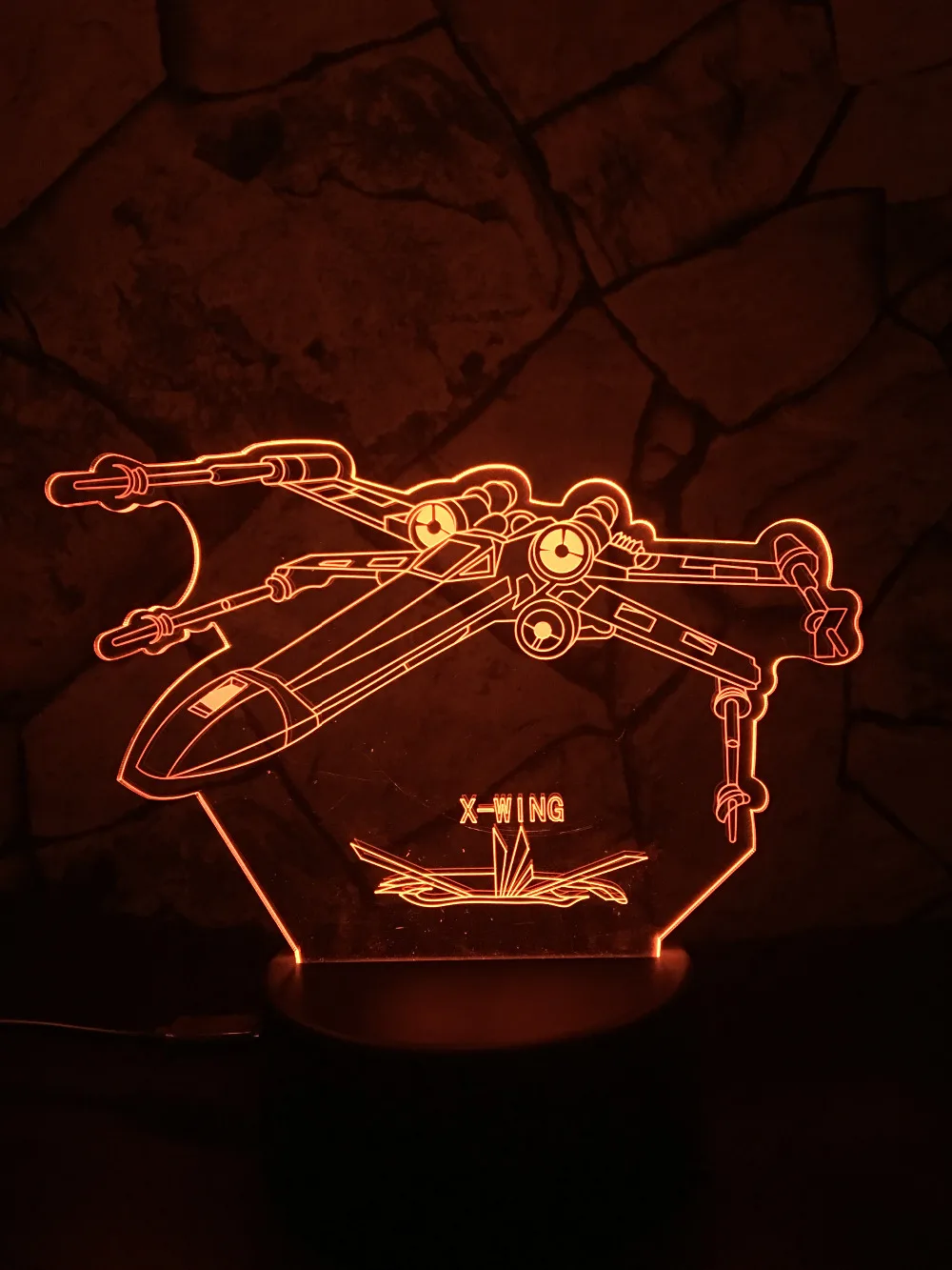 HTB1DNutchHI8KJjy1zbq6yxdpXaH.jpg_ Lampka 3D Star Wars X-Wing