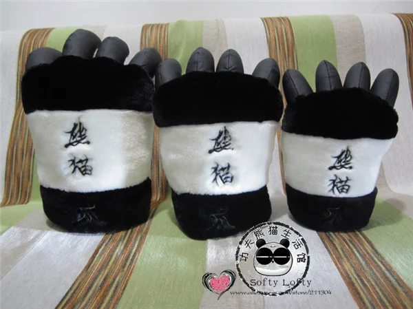 Big Panda Paws Claws plush toys 3 sizes - 1