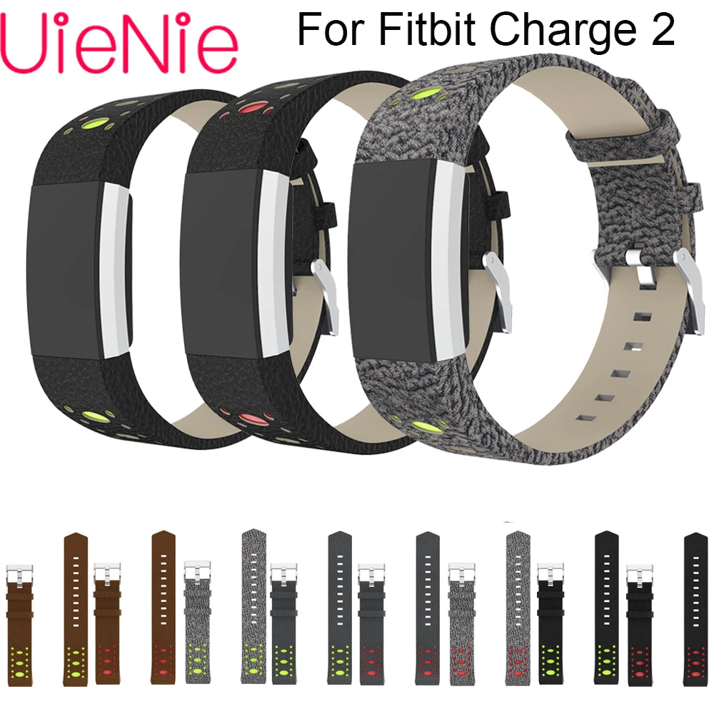 

For Fitbit Charge 2 smart watch band Leather Replacement Strap accessories Smart sport wristband For Fitbit Charge 2 bracelet