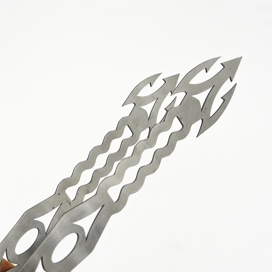 Трайдент стиль нержавеющая сталь кальян щипцы зажим для пинцета уголь 295 мм наргиле Chicha Keloud металлический тонг