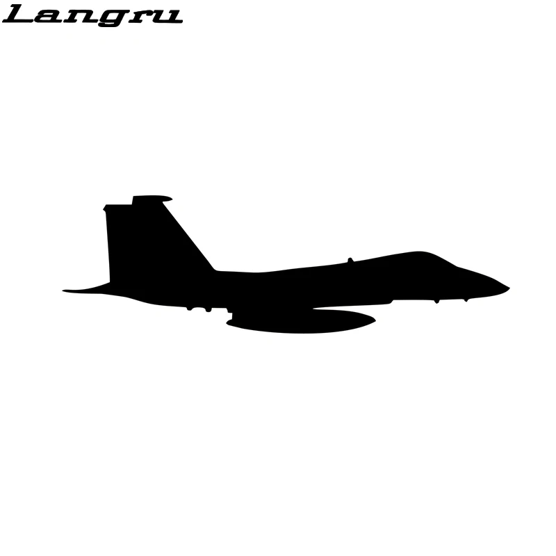 Langru Fighter Jet Sticker Vinyl Decal Car Styling Aircraft Airline