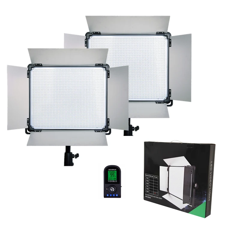 

DHL 2 pcs Led video light with lcd screen Lamp E-1080II Continue Lighting video light Studio Photography led video Lighting