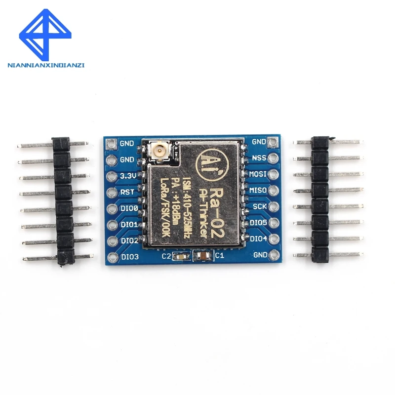 

SX1278 LoRa Module 433M 10KM Ra-02 Ai-Thinker Wireless Spread Spectrum Transmission Socket for Smart Home DIY kit