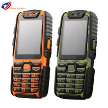 Cadeau!! (24 heures gratuite) Guophone A6 La Vie Imperméable À L’eau 2.4 “9800 mAH Puissance Banque Téléphone Antichoc Haut-Parleur Forte lampe de Poche