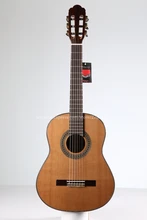 Freeshipping 36 inch Handmade Spanish guitar,SOLID Cedar /Rosewood Acoustic guitarras,Classical guitar with Nylon string 580MM