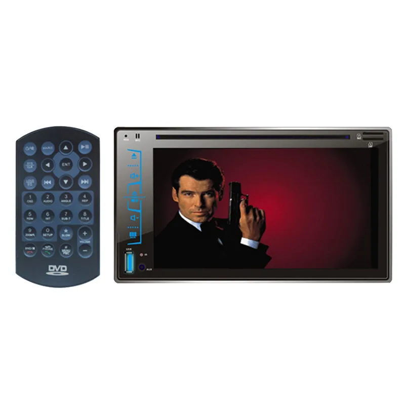 

FY6205C 6.2" 2 Din HD Capacitive Touch Screen DVD Player Car Bluetooth Stereo CD/MP3/FM/AM/USB/SD/AUX-IN Receiver MP4 MP5 Player