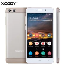Xgody S10 5.2 дюймов 3 г мобильный телефон MTK MT6580 4 ядра 1 ГБ Оперативная память 8 ГБ Встроенная память 1280*720 IPS 2 задних Камера Смартфон Android 5.1 разблокировать