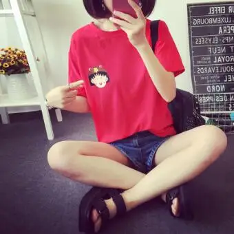 HGFS горячая Распродажа аниме Kawaii мультипликационным рисунком Футболка для женщин