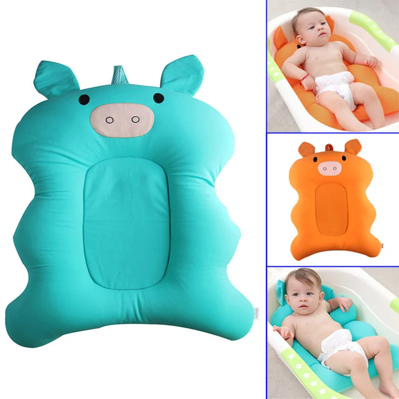 Детская ванночка Подушка воздушной подушке мат плавающего мягкое сиденье для новорожденных M09