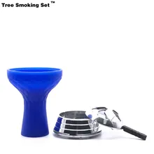 Синий сича чаша кальяна наргиле курительная трубка-кальян аксессуары Cachimba Cazoleta подарок Caloud Sisha трубы Tabac TWAN0356