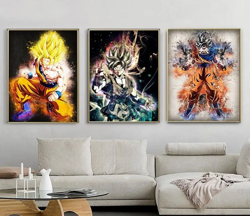 

3pcs 5d diy diamond painting Dragon Ball cartoon,Full,Diamond Embroidery,3d pictures,image,Stitch Cross,Diamond Mosaic,art Z378
