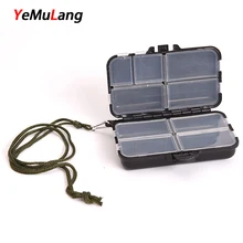 YeMuLang 1 шт 9 отделения для хранения Водонепроницаемый Чехол Fly Рыболовная Приманка блесна приманка для рыбалки Коробка снасти для рыбалки