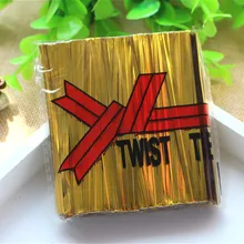 800 шт./лот 6 цветов пломбировки упаковка выпечки хлеба торт украшения