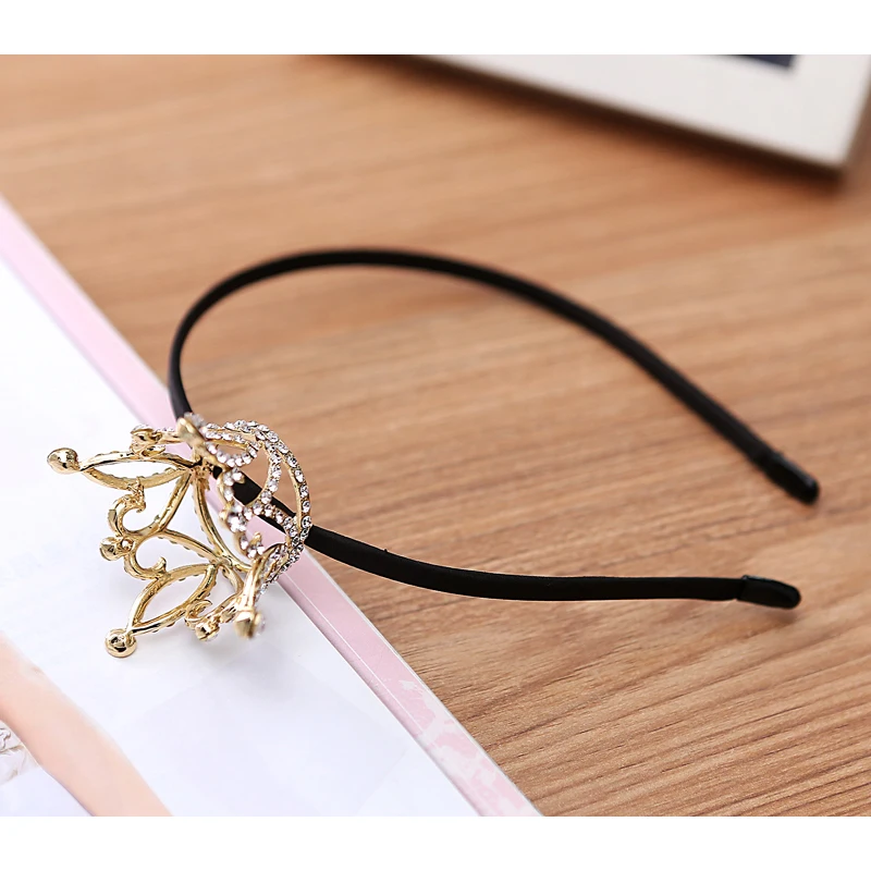 Crown Designs Wedding Tiara Diamante Crystal Rhinestone Hair Combs Headband Headpiece Bridal Jewelry Accessories HOT - Image 5