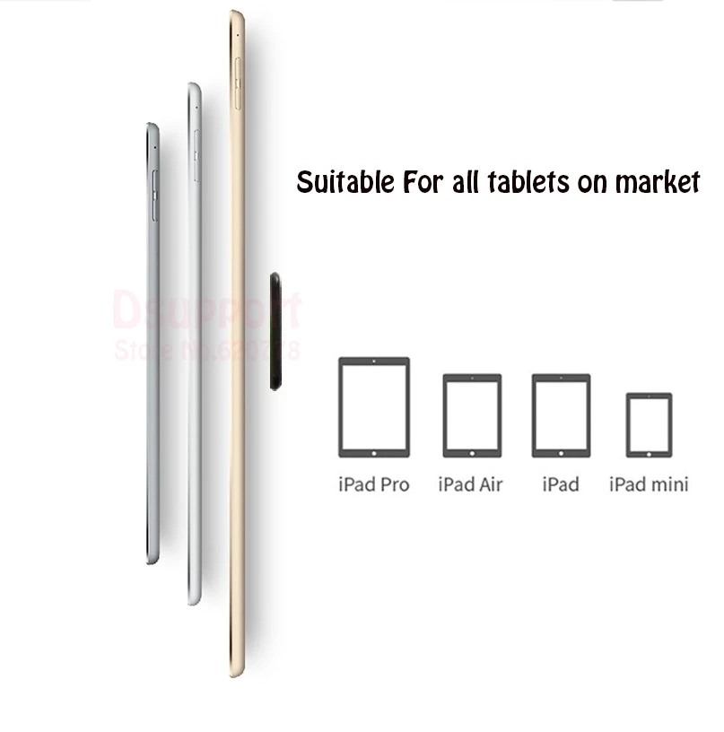 Настенное крепление для планшета, Магнитная подставка, принцип адсорбции магнита, удобство выбора и размещения, поддержка всех планшетов для iPad Pro Air
