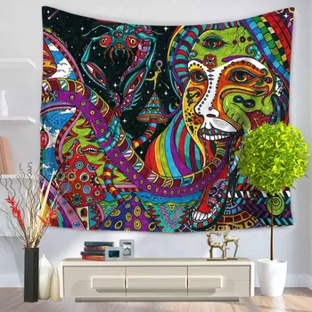 

3 Colors National Style Printed Tapestry Beautiful Indian Mandala Wall Hanging Tapestries Carpet Beach Blanket Floor Yoga Mat