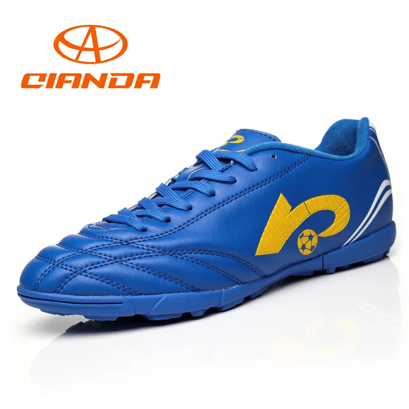 

QIANDA Brand New Men Professional Football Shoes Men Outdoor Turf Kids Trainers Soccer Boots Cleats Athletic Sneakers