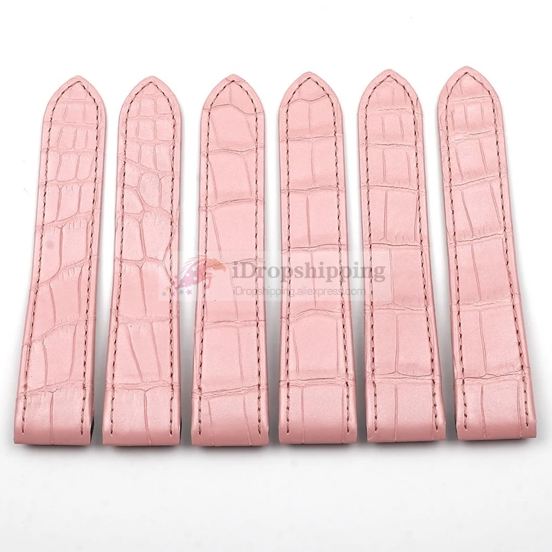 

Customized Watch Strap Crocodile Watchbands Handmade for You Custom Replacement Luxury Alligator Watch Band EE17 for Cartier