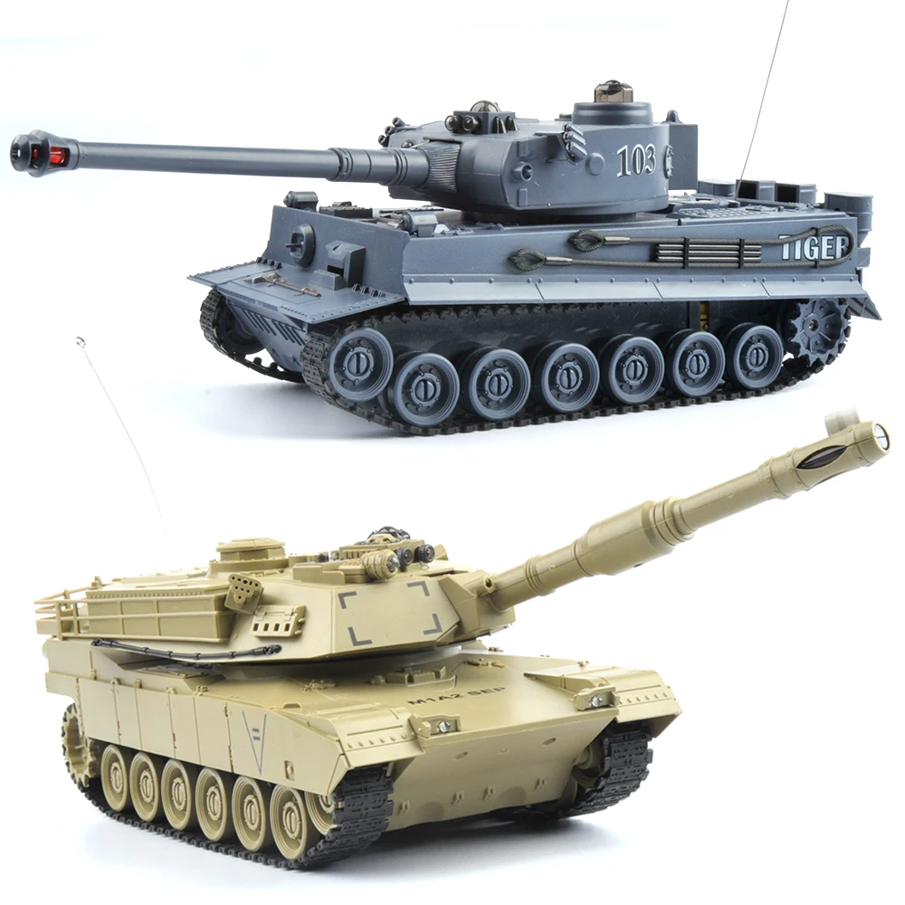 2 предмета/партия Р/У танки 27 МГц 40 9CH RTR GE Тигр 103 VS нам M1A2 дистанционного
