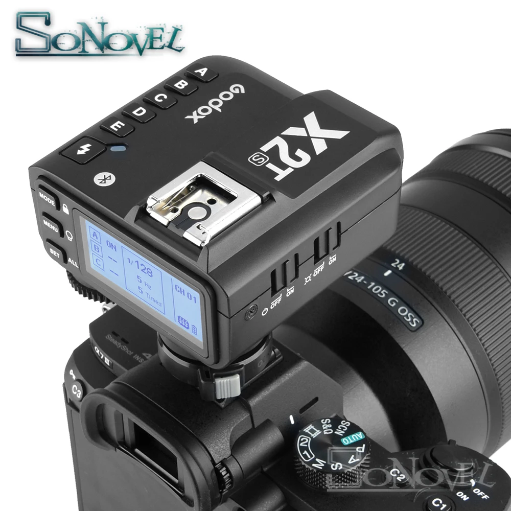 Godox X2T-S X2TS ttl 1/8000s HSS беспроводной триггерный передатчик вспышки для sony A7M3 A7RIII A7 III A6500 A6400 с V860II-S TT685S