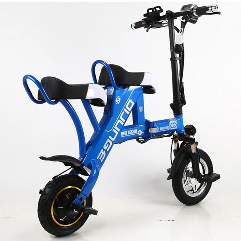 Sale Mini Folding Electric bicycle Citycoco Electric scooter 500W/48V Lithium battery Electric bike Electric motorcycles 16