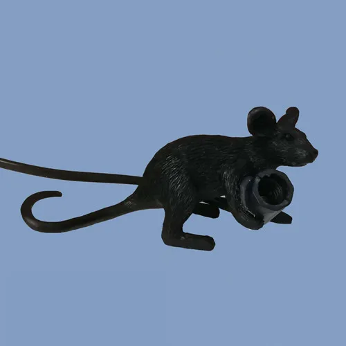 Художественная Милая Золотая мышь лампа животное крыса стол с мышкой лампа огни детский подарок комнаты; декор спальня лампа гостиная Led настольная лампа - Цвет абажура: Like Picture Show8