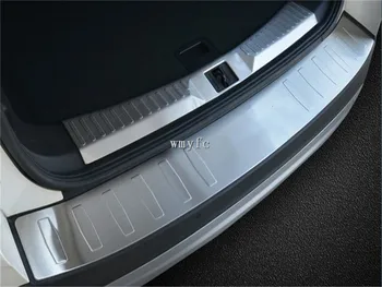 

For Ford Escape Kuga 2013--2018 Rear Bumper Protector Deck Step Panel Trim Cover Trunk Boot Sill Plate Garnish