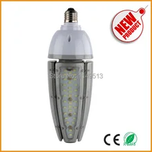 Новейшая СВЕТОДИОДНАЯ свет 50 Вт E27 E40 E26 E39 IP65 Водонепроницаемый уличный светодиодные лампы сад AC85-277V