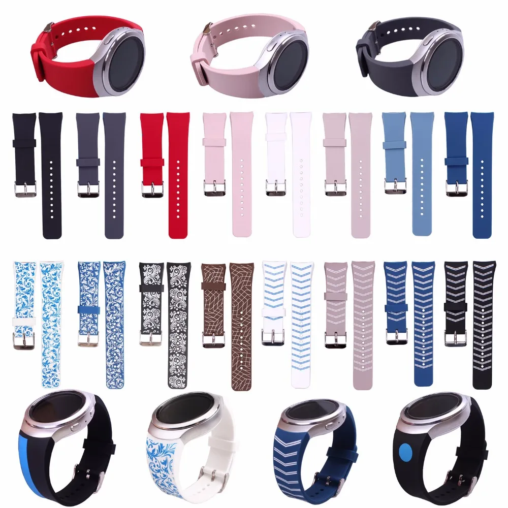 

strap accessories Silicone sport band For Samsung Gear S2 R720 Smart Watch Band Replacement for samsung gear S2 Classic R732