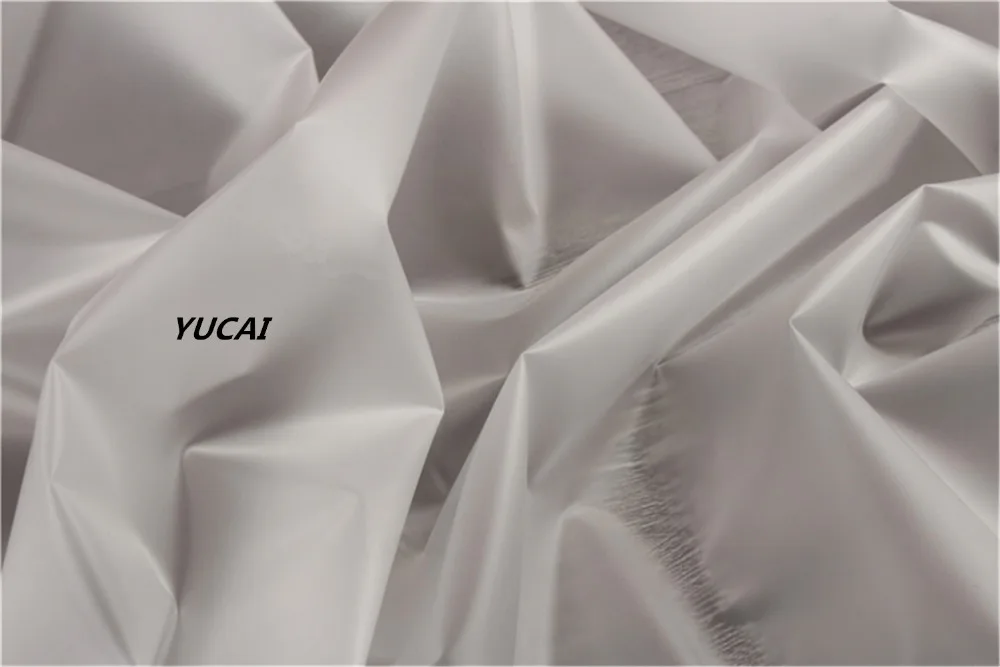 Прозрачный туман сторона из ТПУ-материала плащ прозрачная сумка для одежды водонепроницаемая ткань креативная водонепроницаемая пленка ткань DIY