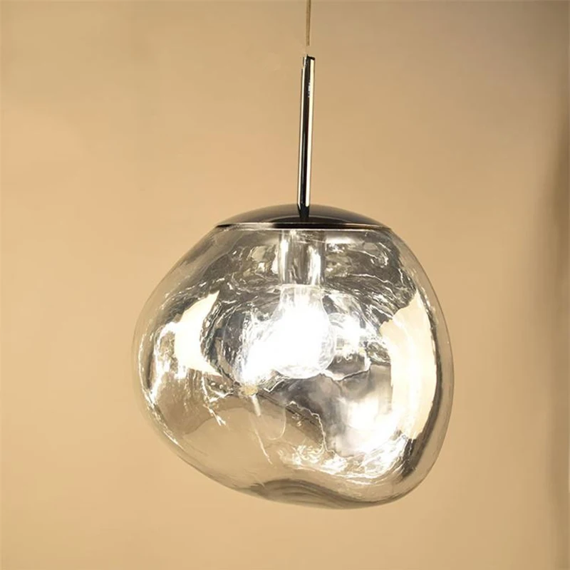  Modern novelty art deco glass pendant light LED E27 with 3 colors for living room bedroom restauran - 32859397026