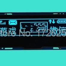 NoEnName_Null 2,23 дюймов синий OLED модуль SSD1305 Привод IC 128*32 SPI/IIC Интерфейс