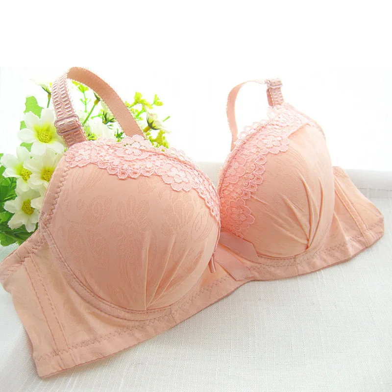 Puberty Young Girl Training Bras Student soft Wire Bras A cup Teenagers Underwears sweet lace underwear ajust belt 2pcs lot 2068