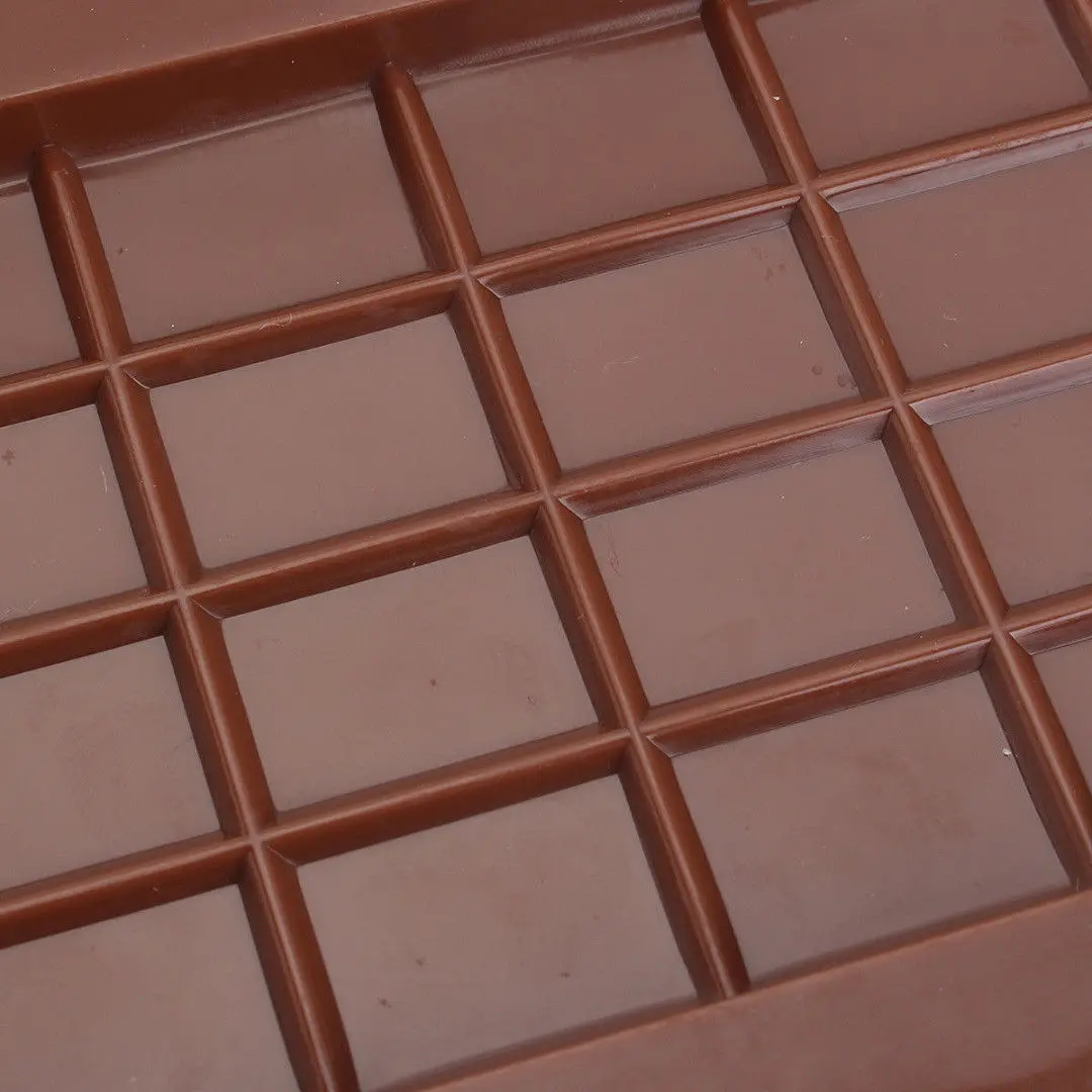 Форма для шоколада силиконовые помадка Конфеты Формы для выпечки инструменты желе льда Cube Плесень лоток 1 шт. пищевой 24 полости