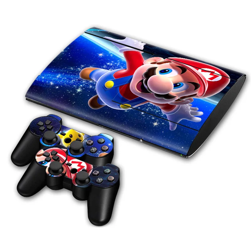 

free drop SHIPPING Waterproof Dustproof PVC Vinyl Skins Forps3 super slim 4000 Sticker Skin Decal #TN-P3Slim4000-0578
