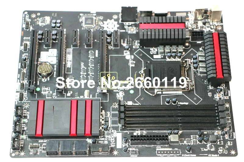 100% Working Desktop Motherboard For Msi Z97-S02 System Board fully tested