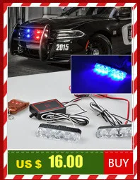 1 комплект 4 в 1 светодиодный мигающий мини аварийный автомобиль светодиодный предупреждающий свет 12 в водонепроницаемый красный и синий светодиодный светильник полицейский стробоскоп светильник